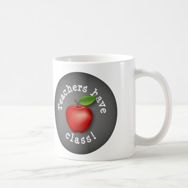 Taza De Café ¡Un regalo perfecto para profesores con clase! (Derecha)