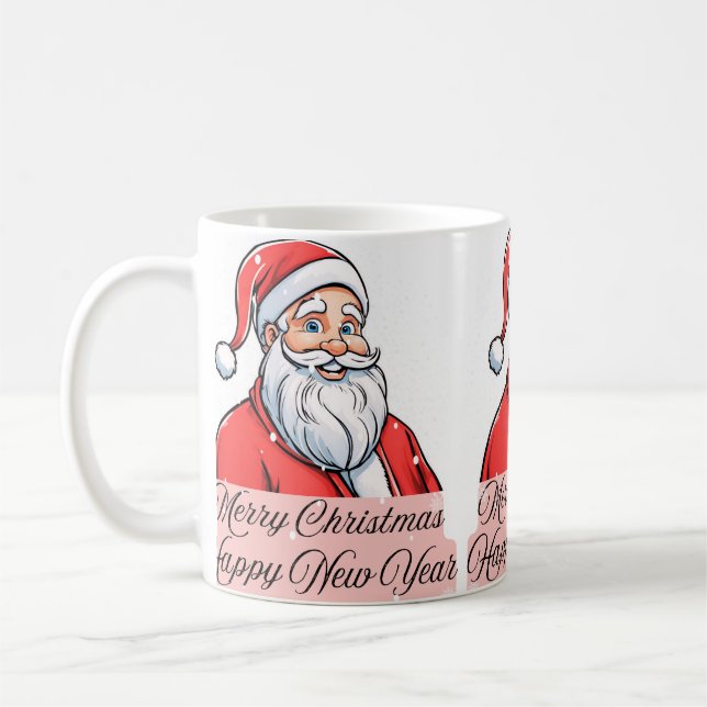 Taza De Café Un retrato de Santa Claus (Izquierda)