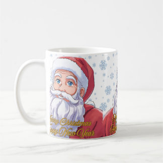 Taza De Café Un retrato de Santa Claus