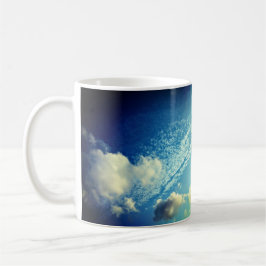 Taza De Café Un rociado de nubes