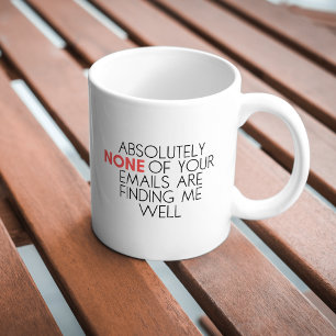 Taza De Café Un sarcástico gracioso me encuentra bien café Mug
