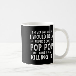 Taza De Café Un super Guay pop abuelo abuelo padre día de regal