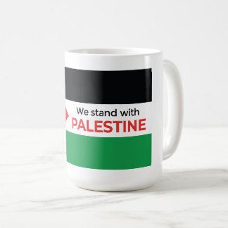 Taza De Café Un suspiro de solidaridad: tazón de café con bande