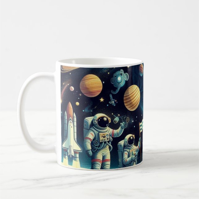 Taza De Café Un tazón espacial (Izquierda)