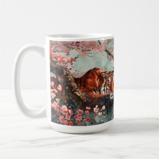 Taza De Café Un tigre en los bosques