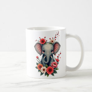 Taza De Café Un toque de verano: El elefante bebé