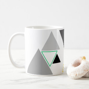 Taza De Café Un Triángulo Simple