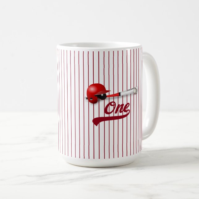Taza De Café Un ventilador de béisbol café Mug (Anverso derecho)