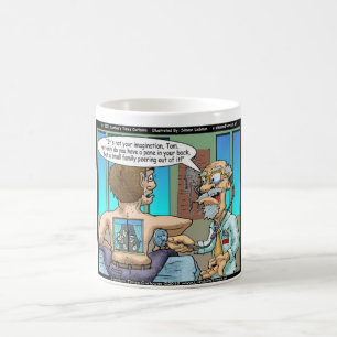 Taza De Café Un verdadero dolor de espalda divertidas camisetas