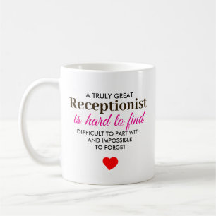 Taza De Café Un verdadero gran recepcionista - Nombre personali