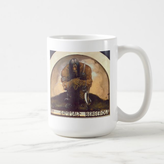 Taza De Café Un viejo duende de la montaña (Derecha)
