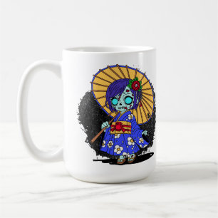 Taza De Café Un zombi japonés lindo