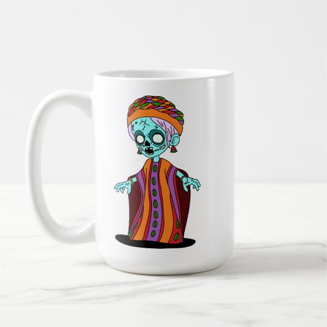 Taza De Café Un zombi maliense curado (Izquierda)