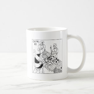 Taza De Café Una abeja que acolcha