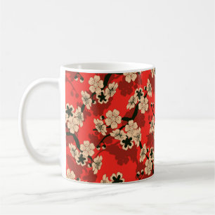 Taza De Café una baldosa sin fisuras de estilo japonés con un 
