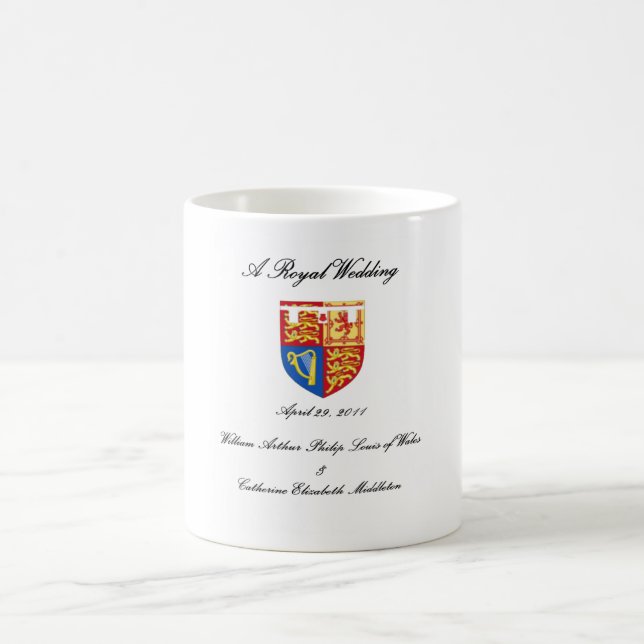 Taza De Café Una boda real (Centro)