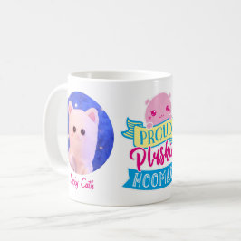 Taza De Café Una breve foto perzonalizada de Plushie Hooman