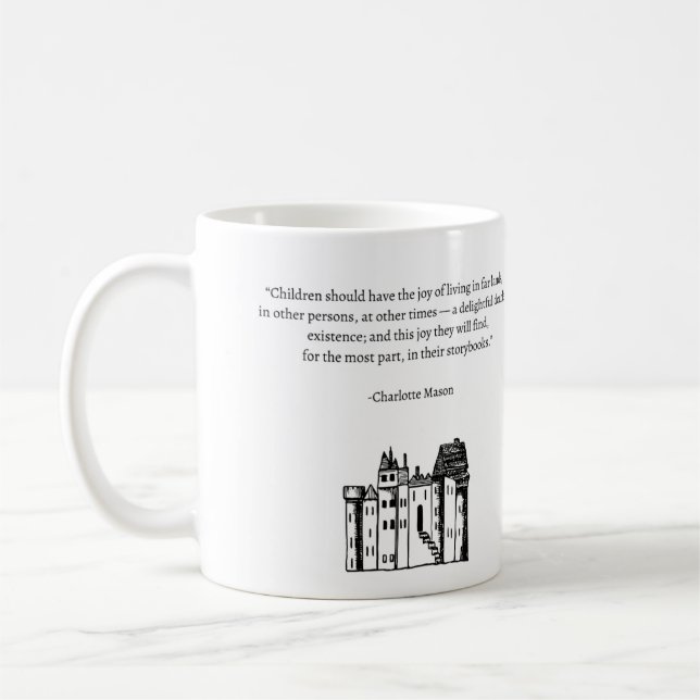 Taza De Café "Una brillante doble existencia" cita tontería (Izquierda)