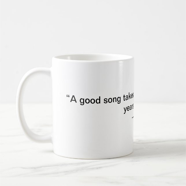 Taza De Café Una buena canción (Izquierda)