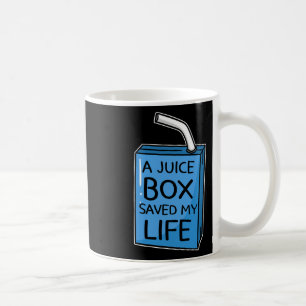 Taza De Café Una caja de jugo salvó mi vida Diabetes Conciencia