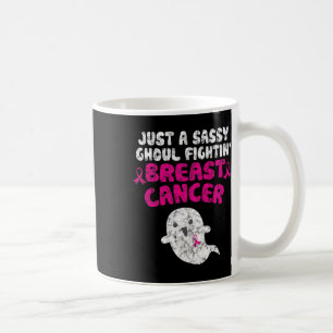 Taza De Café Una chica triste que lucha contra el cáncer de mam