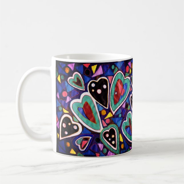 Taza De Café Una colección de corazones (Izquierda)