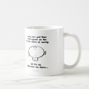 Taza De Café Una cordura más alejada de la orilla del vimrod