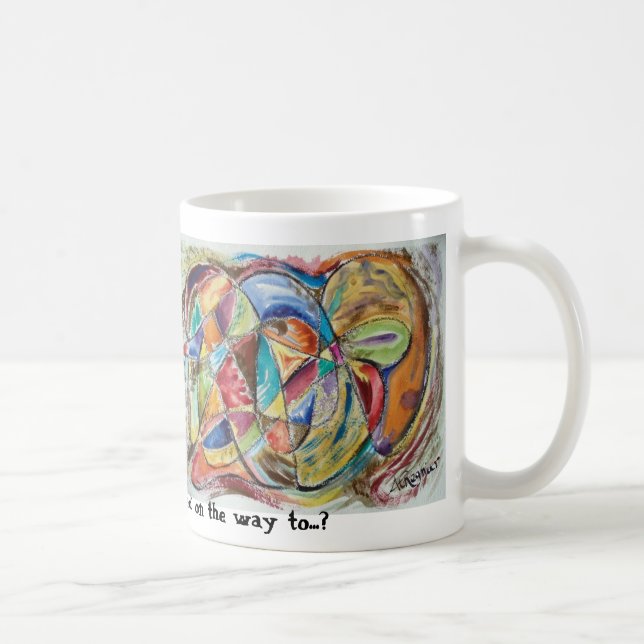 Taza De Café ¿una cosa divertida sucedió en la manera…? (Derecha)