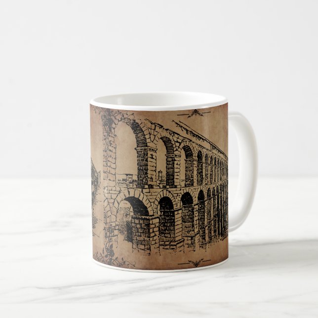 Taza De Café Una cosecha de anfiteatro romano (Anverso derecho)