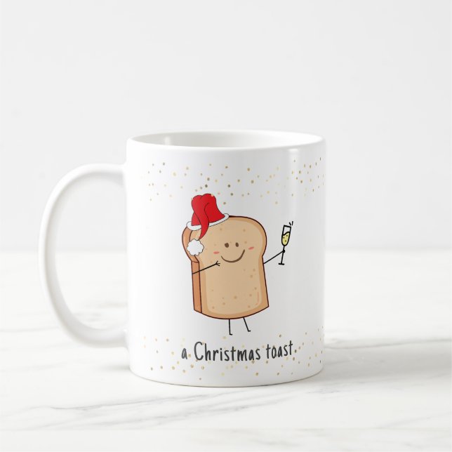 Taza De Café Una deliciosa pieza festiva de Navidades de tostad (Izquierda)