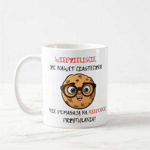 Taza De Café Una divertida prueba de deficiencia de abrazo