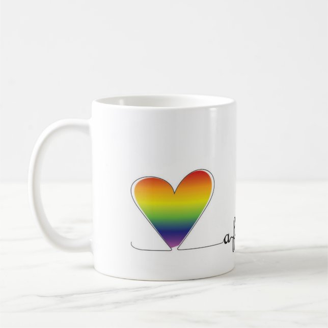 Taza De Café Una edición de orgullo de línea fina (Izquierda)