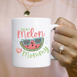 Taza De Café Una en un melón mami