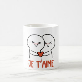 Taza De Café Una encantadora serie de ilustraciones románticas