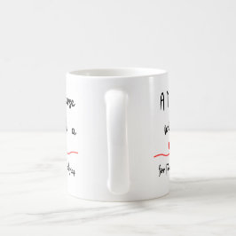 Taza De Café Una enfermera con corazón para una peluca pediátri
