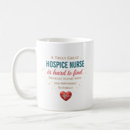 Taza De Café Una Enfermera de Hospicio Verdaderamente Grandiosa