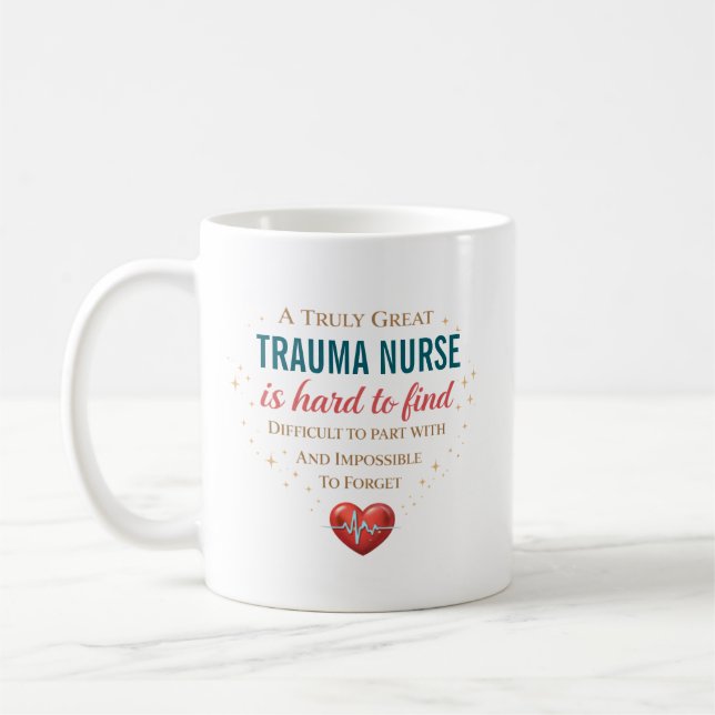Taza De Café Una enfermera de trauma verdaderamente genial pers (Izquierda)