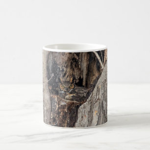Taza De Café Una gran lechuza que se mezcla en