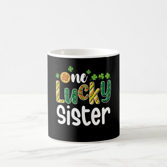 Taza De Café Una hermana afortunada que coincide con una famili (Centro)