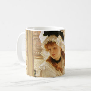 Taza De Café Una historia tediosa de James Tissot, Arte Antiguo