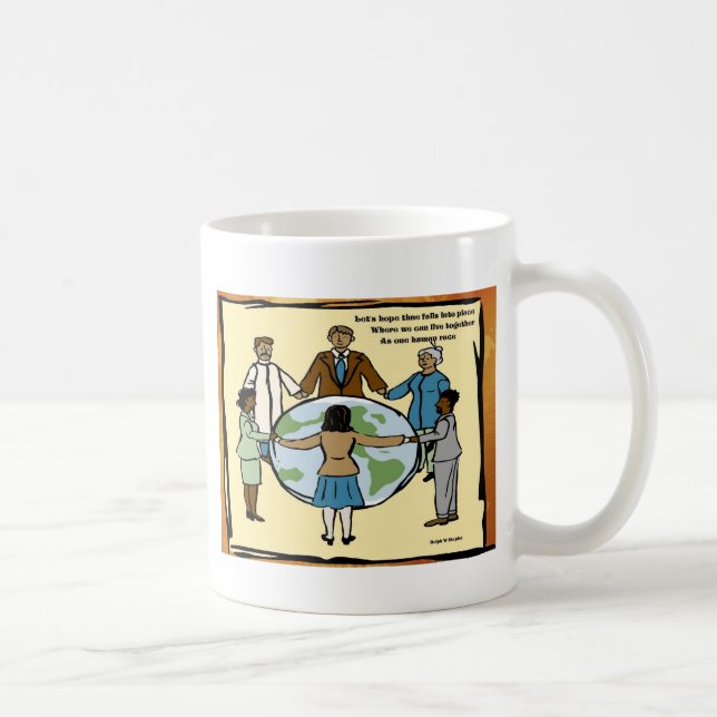 Taza De Café Una humanidad (Derecha)