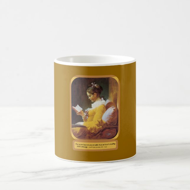Taza De Café Una lectura de la hora (Centro)