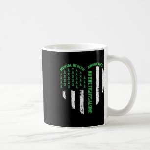 Taza De Café Una Lucha Contra La Guerra De La Salud Mental De L