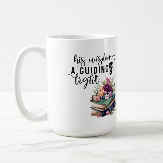 Taza De Café Una luz guía Mug (Izquierda)