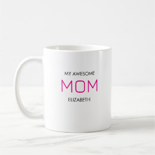 Taza De Café Una mamá blanca, elegante y maravillosa