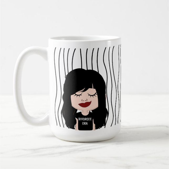 Taza De Café Una Maravillosa Mujer Tiró Mug. ¡Elige Tu Mirada! (Izquierda)