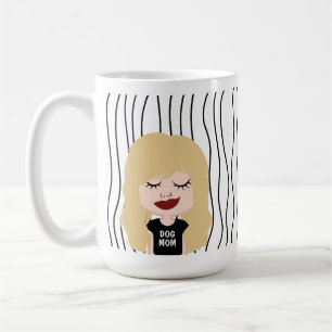 Taza De Café Una Maravillosa Mujer Tiró Mug. ¡Elige Tu Mirada!