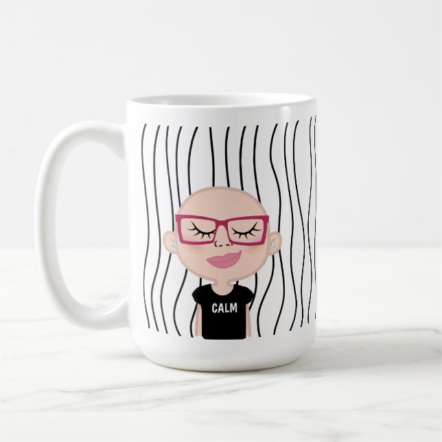 Taza De Café Una Maravillosa Mujer Tiró Mug. ¡Elige Tu Mirada! (Izquierda)