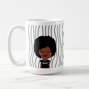 Taza De Café Una Maravillosa Mujer Tiró Mug. ¡Elige Tu Mirada!