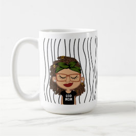 Taza De Café Una Maravillosa Mujer Tiró Mug. ¡Elige Tu Mirada!